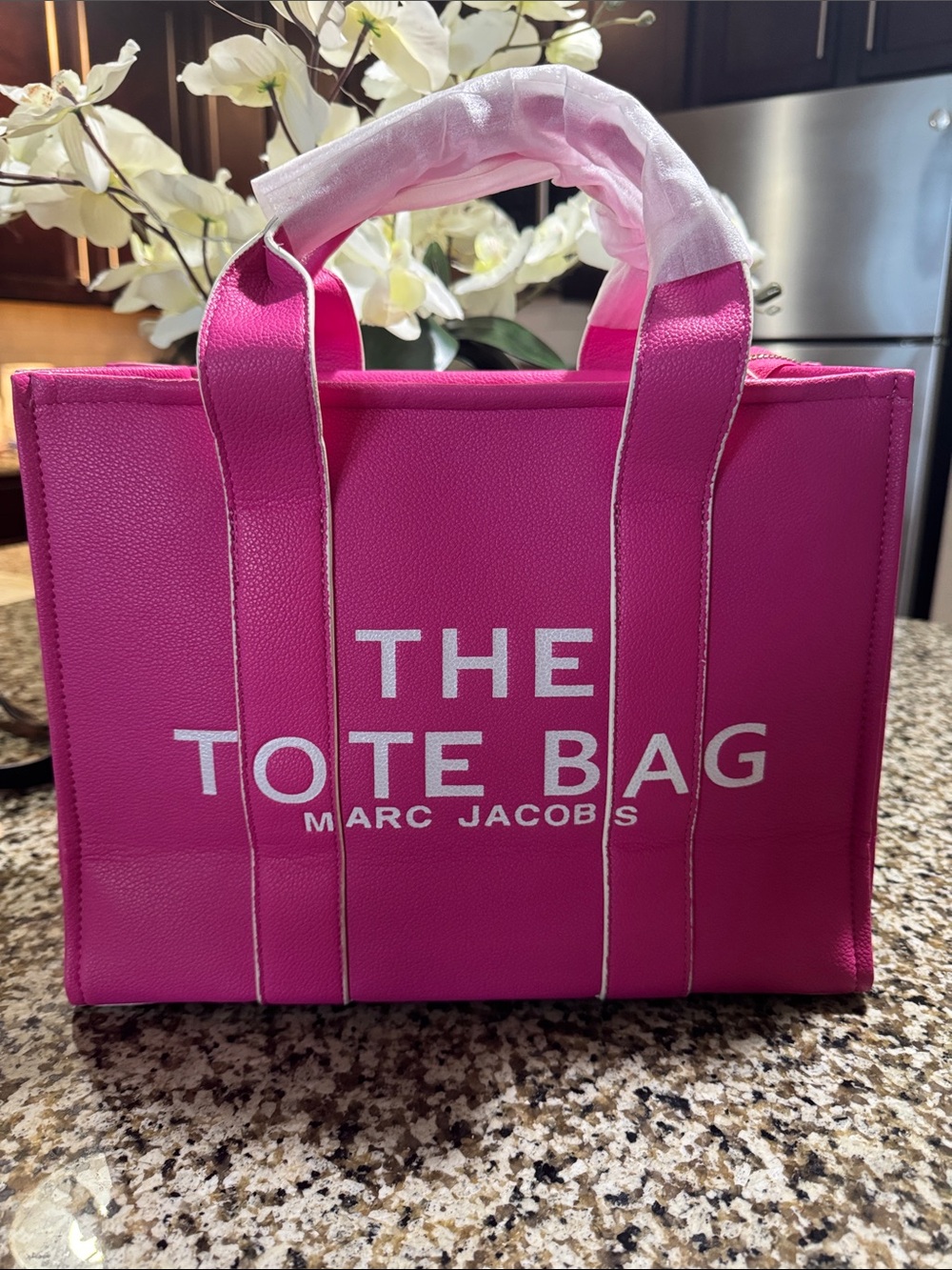 Marc Jacobs Hot Pink The Tote Bag